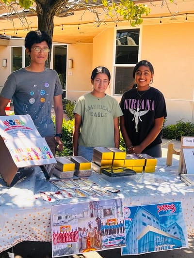 Srikar says his Club is dedicated to help the needy