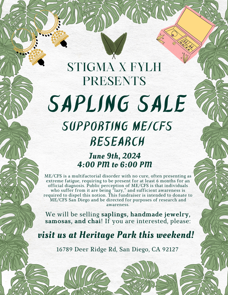 Community Service At Fundraising Event for ME/CFS Research