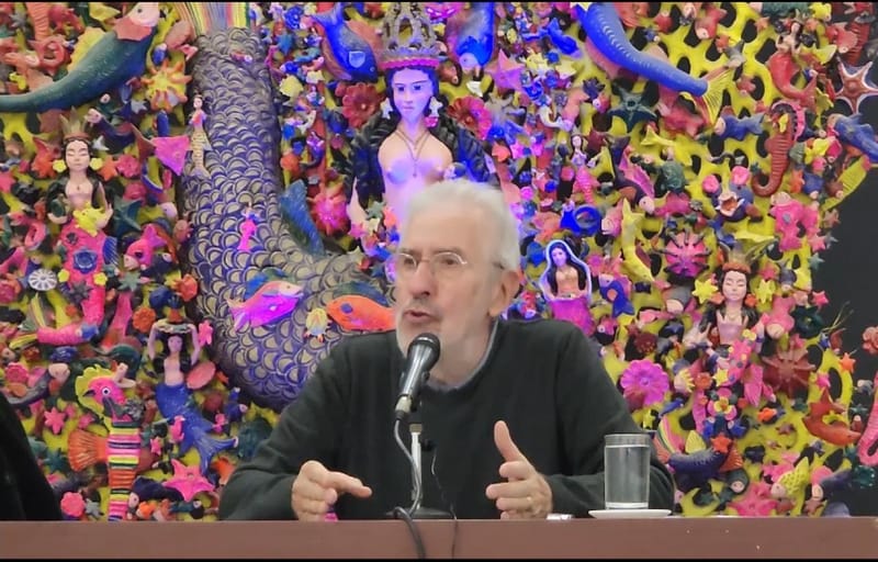 Conference by Atilio Boron at Casa de las Américas.