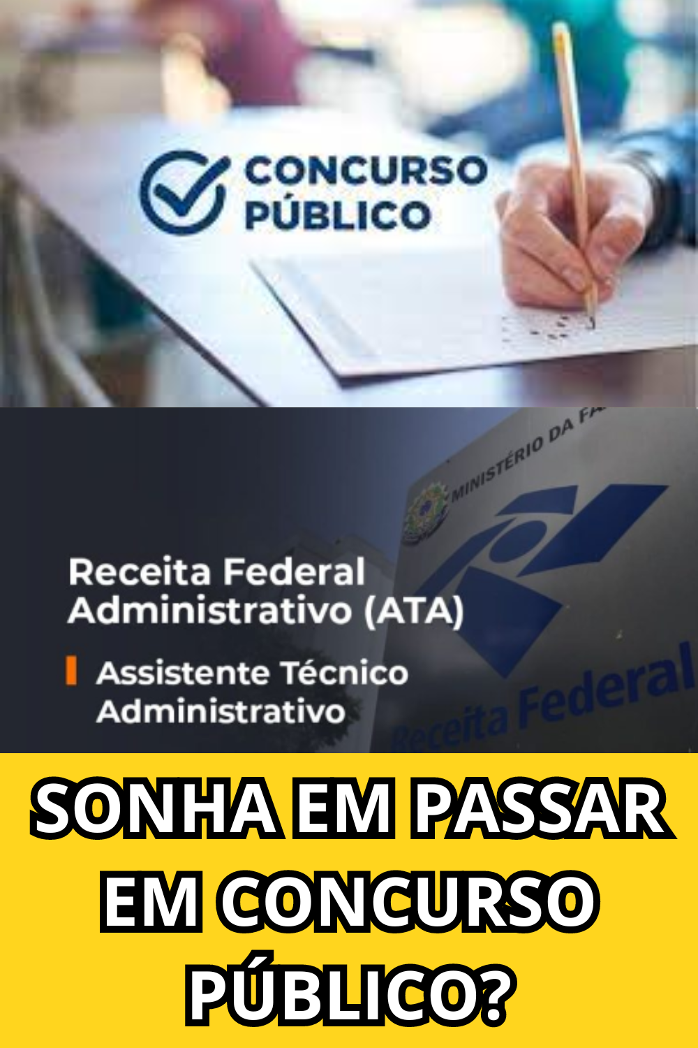 CONCURSO PÚBLICO: RECEITA FEDERAL