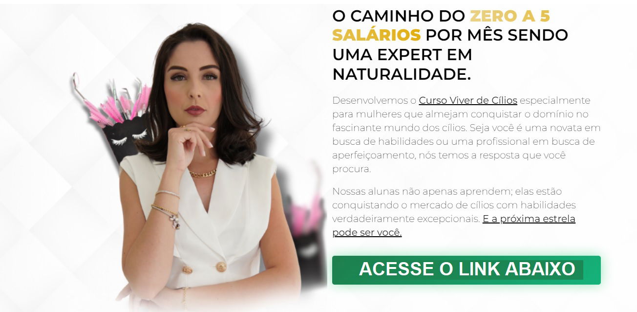 CURSO DE EXTENSÃO DE CÍLIOS