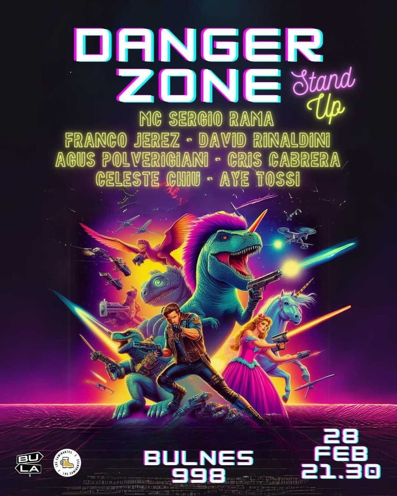 DANGER ZONE - STAND UP 28/2