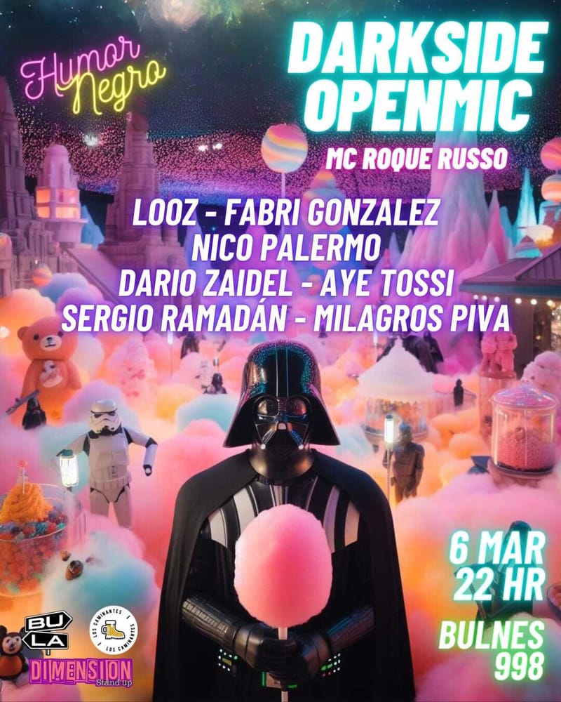 ☠️DARKSIDE HUMOR NEGRO OPENMIC ☠️ 06/03