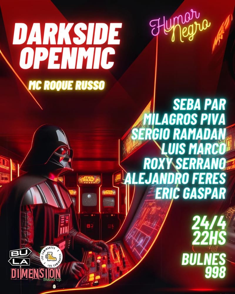 ☠️DARKSIDE HUMOR NEGRO OPENMIC ☠️ 24/04