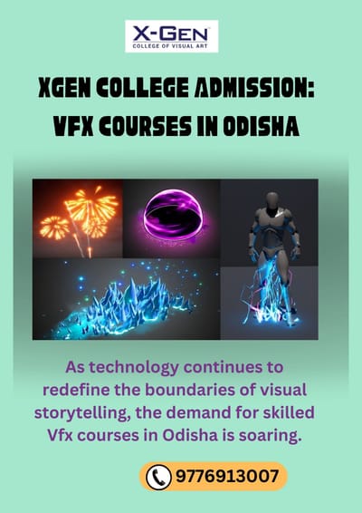 Xgen College Admission: Vfx courses in Odisha