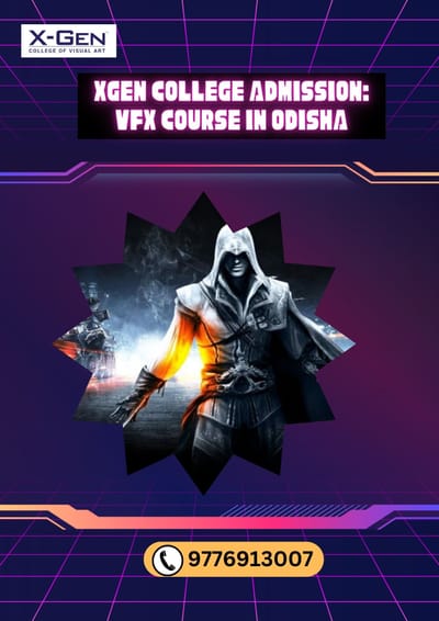 Unlocking Futures: XGen Admission -VFX course in Odisha