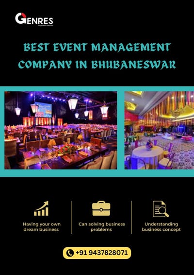Best event Management Company in Bhubaneswar- Genres Ad