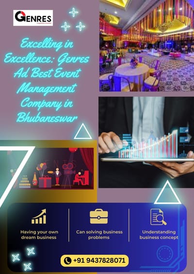 Excelling in Excellence: Genres Ad Best Event Management Company in Bhubaneswar
