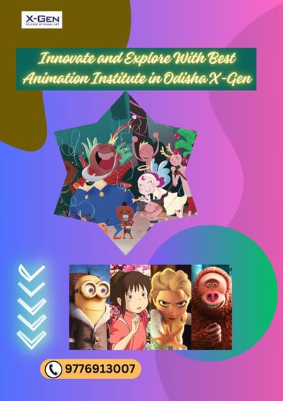 Innovate and Explore With Best Animation Institute in Odisha X-Gen