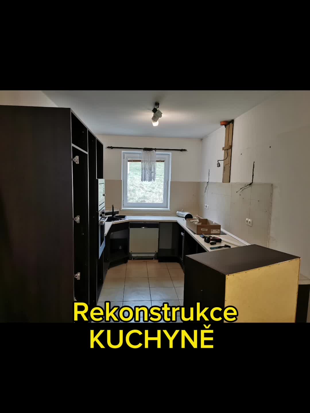 Rekonstrukce stávající kuchyně 👍