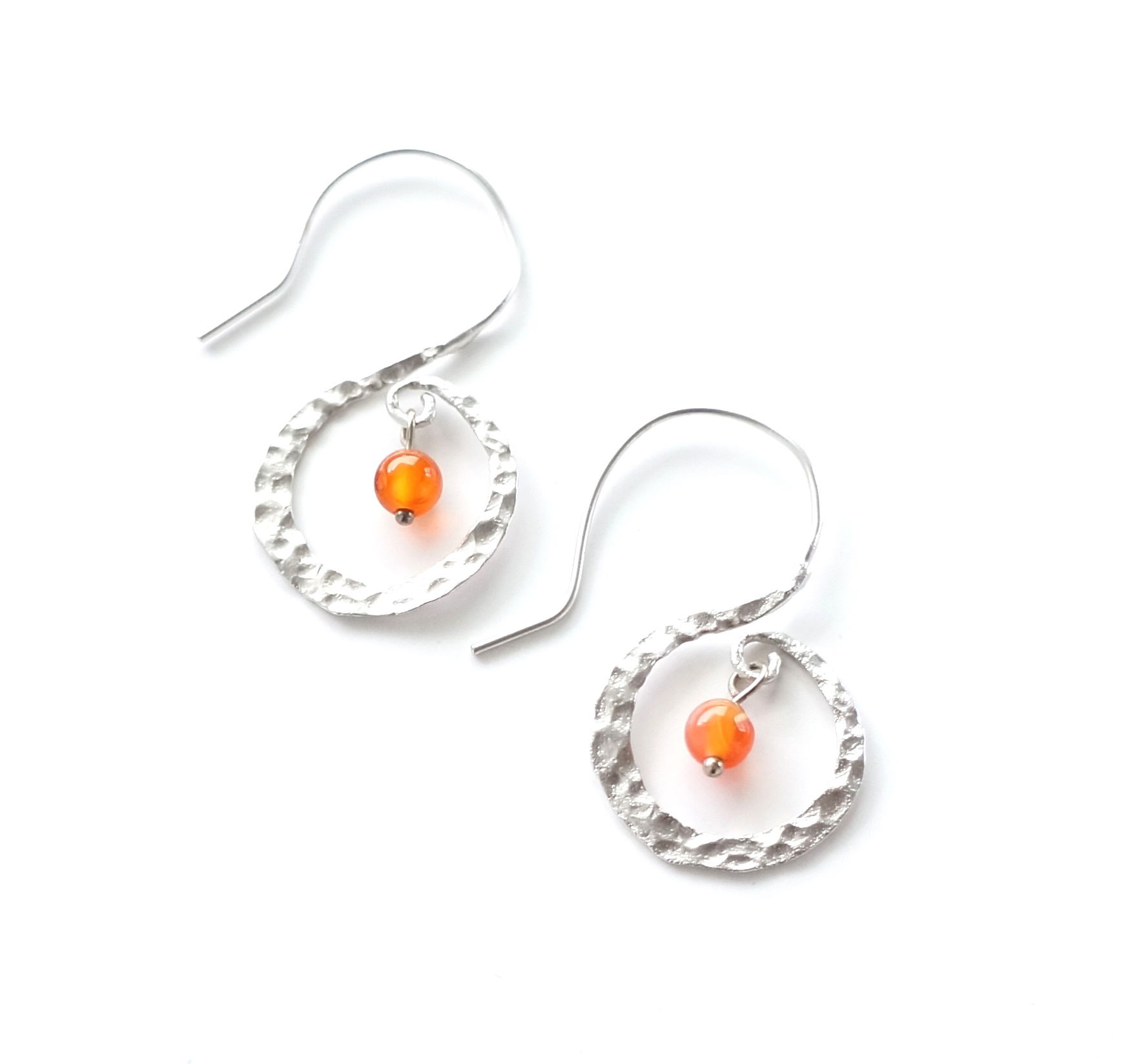 Carnelian earrings