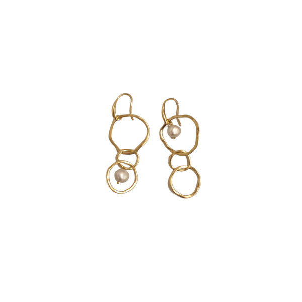 Freshwater pearls earrings