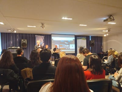 Maurice Benayoun en Fundación Williams, 23 de Mayo de 2023