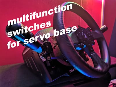 Multifunction switches for servo base