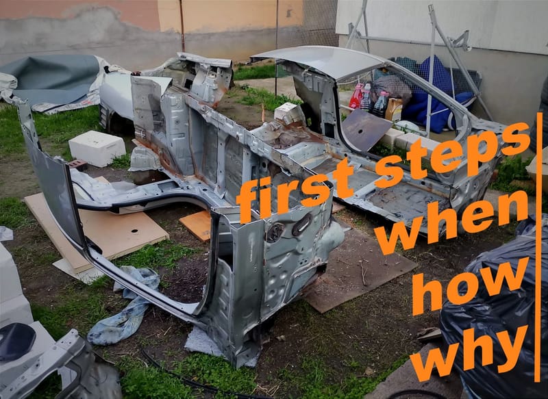 First steps - When, how and why did I build my RealCarSimRig?