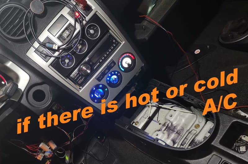 A/C - if there is hot or cold