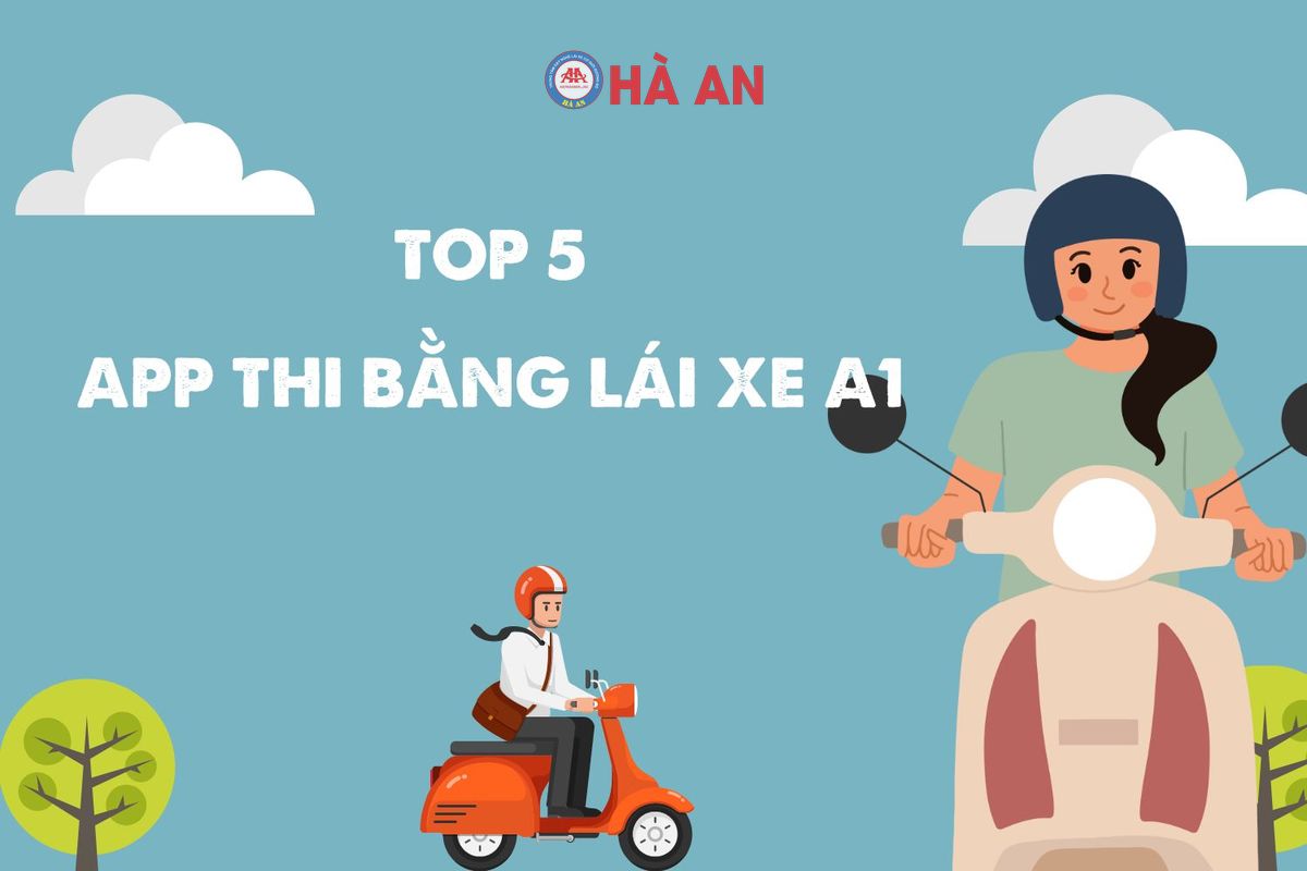 Top 5 app thi bằng lái xe A1 tốt nhất trên IOS, Android bạn đã biết chưa