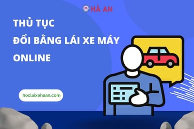 Những lưu ý khi làm thủ tục đổi bằng lái xe máy online