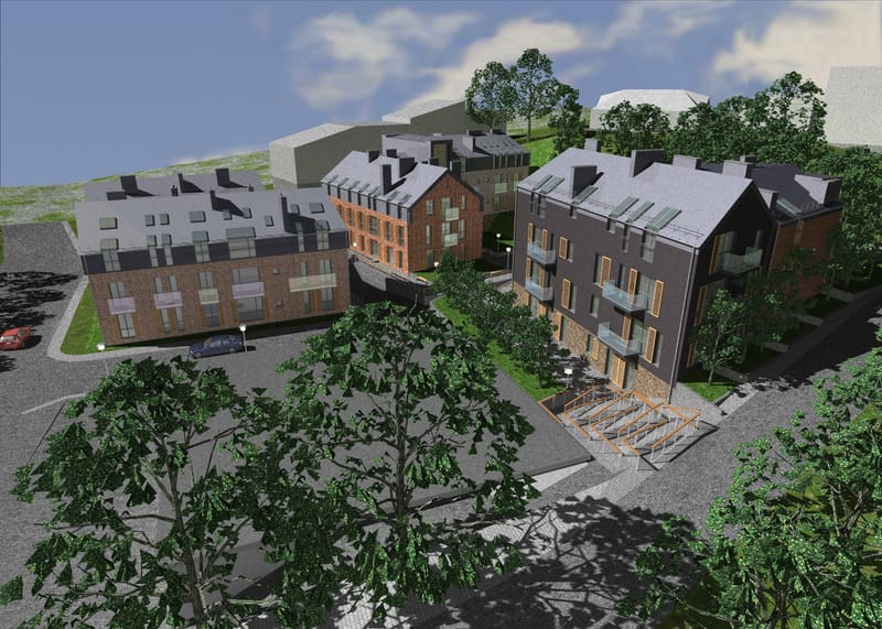 Apartment house project in Polocko str. Vilnius, LT