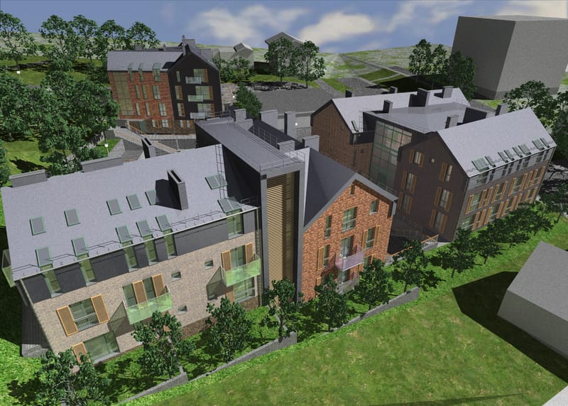 Apartment house project in Polocko str. Vilnius, LT