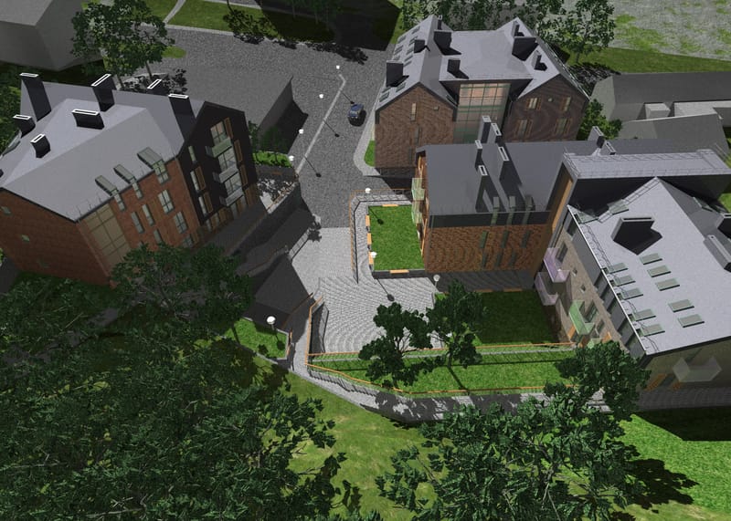 Apartment house project in Polocko str. Vilnius, LT