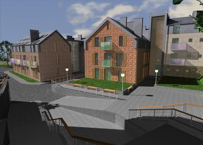 Apartment house project in Polocko str. Vilnius, LT