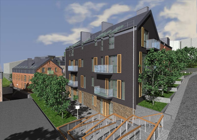 Apartment house project in Polocko str. Vilnius, LT