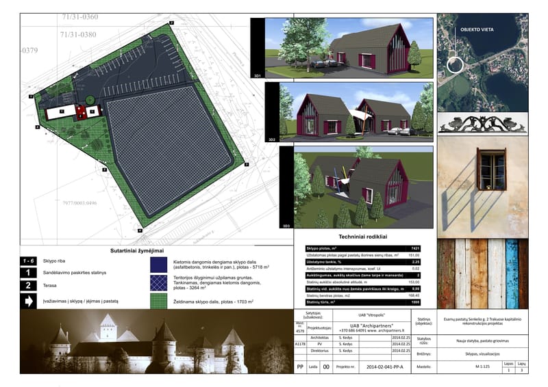 Reconstruction in Trakai, LT