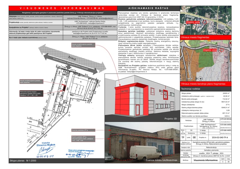 Reconstruction of Production Buildings