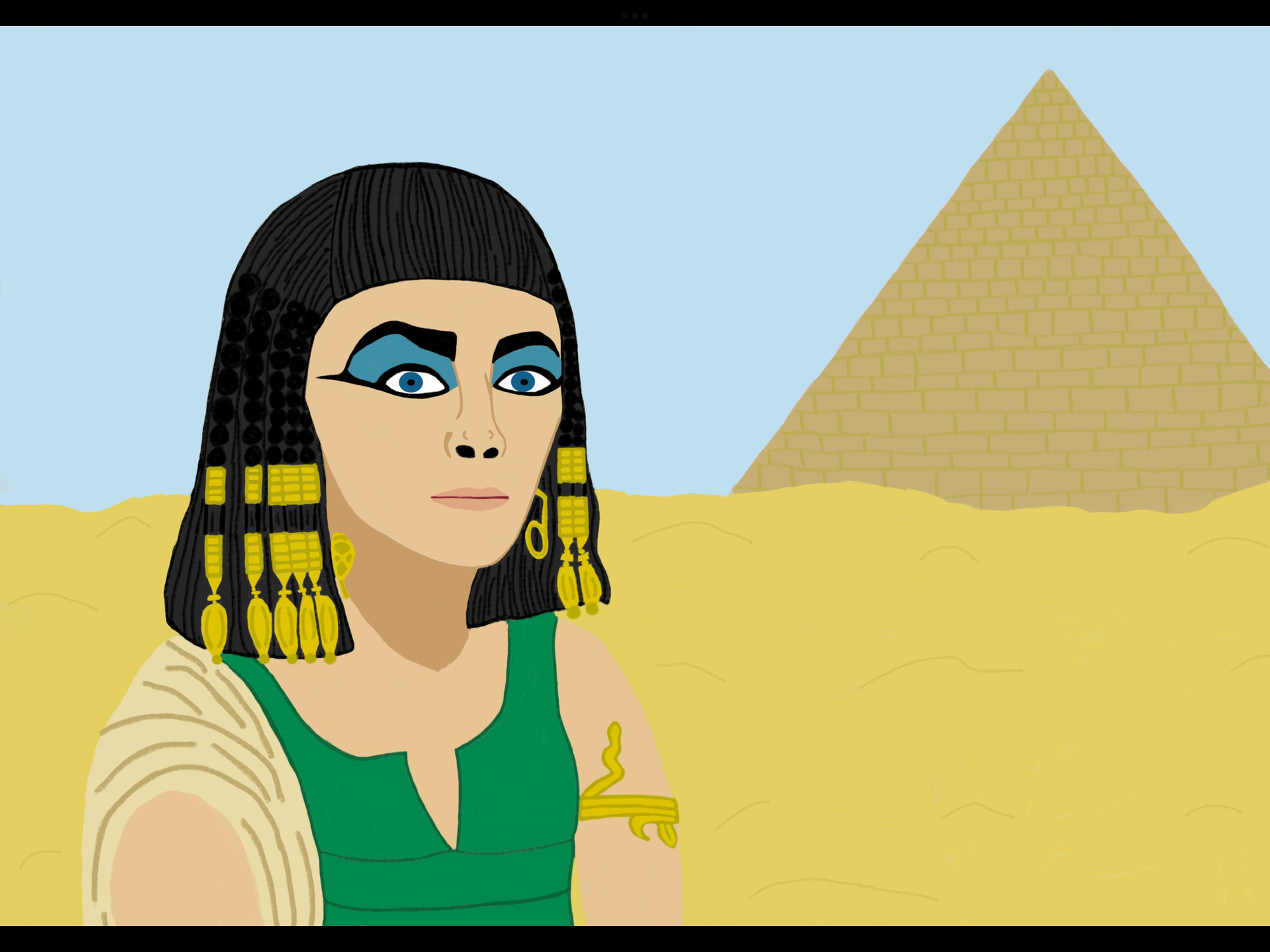 Elizabeth Taylor in Cleopatra