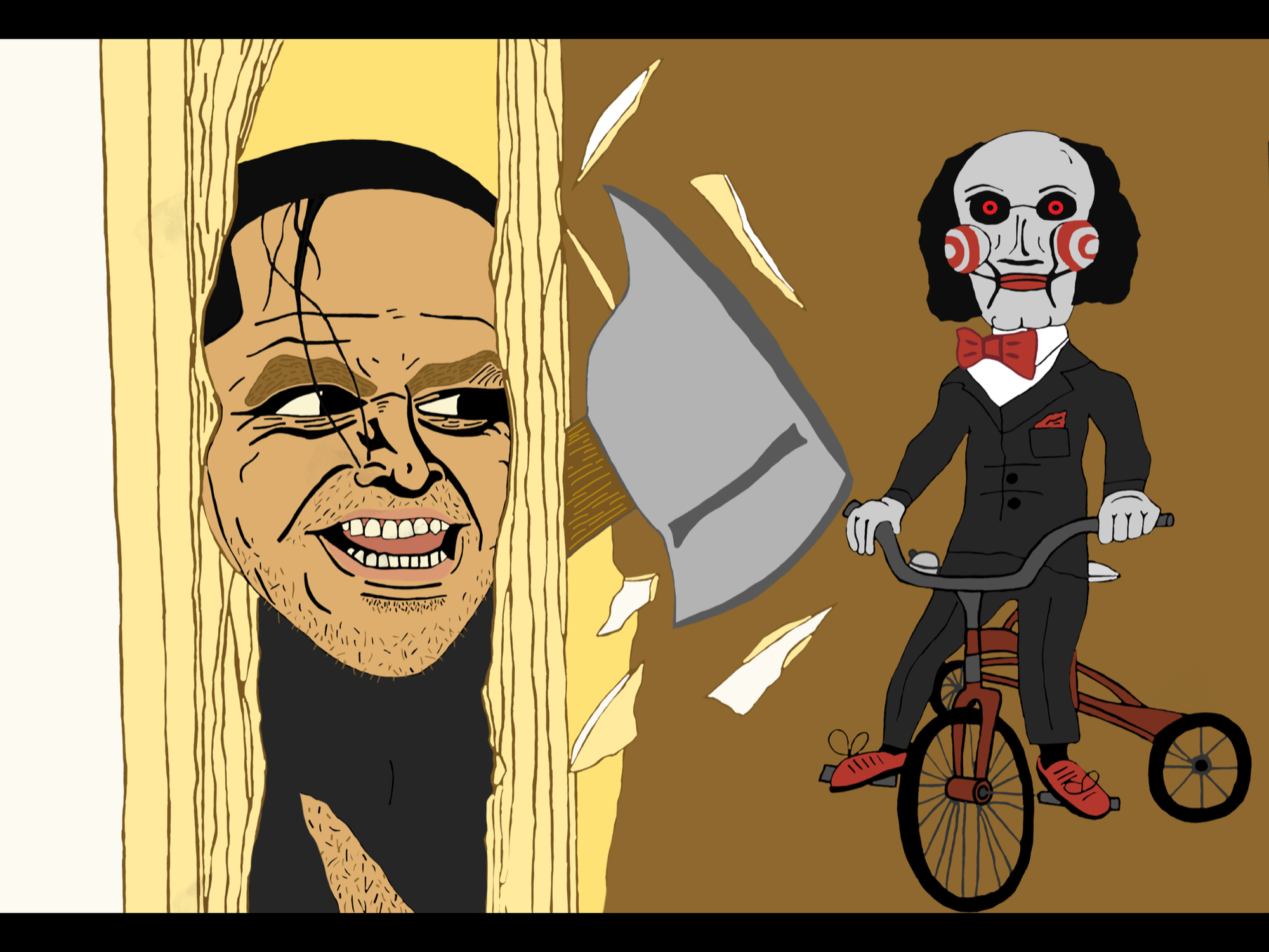 Jack Nicholson in Saw