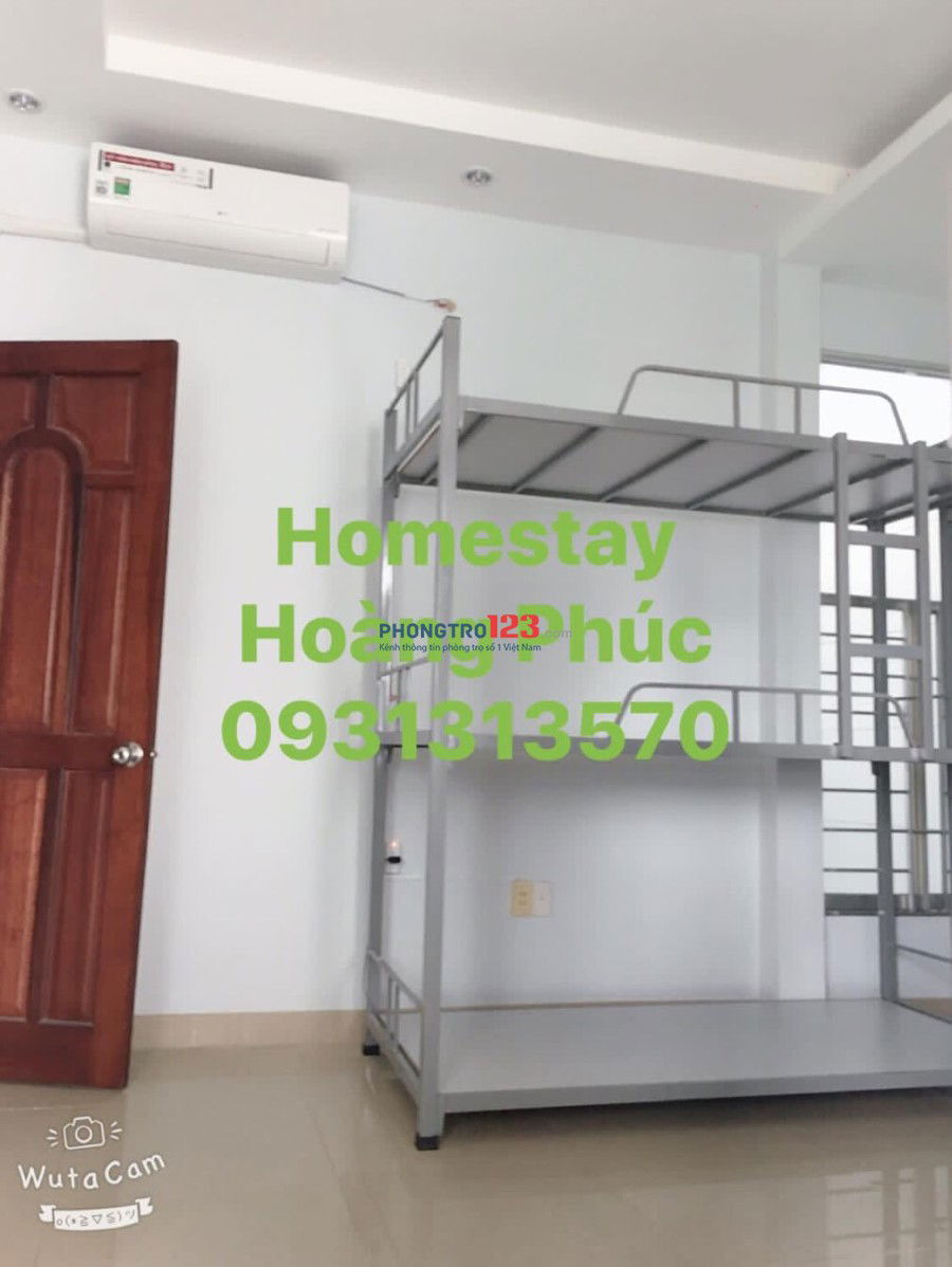 Phong tro ky tuc xa homestay Hoang Phuc DT 25m2, gan Lotte Mart, Quan 7 gia 700k/thang