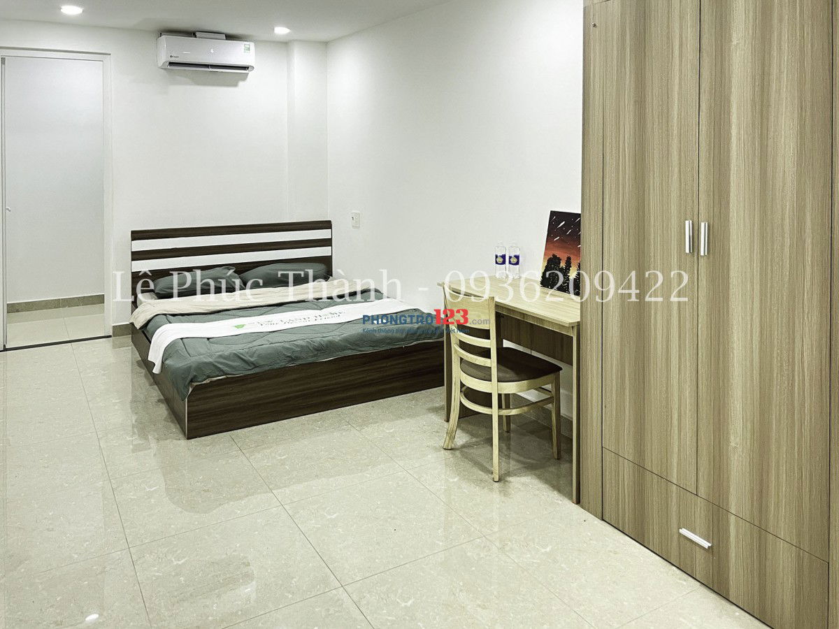 Cho thue can ho studio Quan 7 DT 25m2, gan KCX Tan Thuan gia 4 trieu/thang