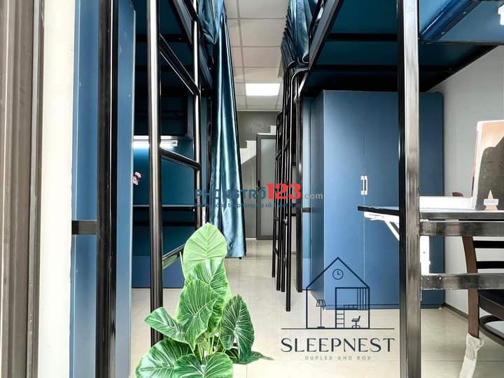 Cho thue phong tro Sleepbox ngay CitiLand Go Vap, DT 30m2, gia 2 trieu/thang