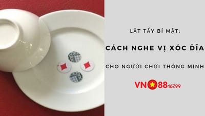 Học Nghe Vị Xóc Đĩa: Cẩm Nang Cần Thiết Cho Người Chơi Mới