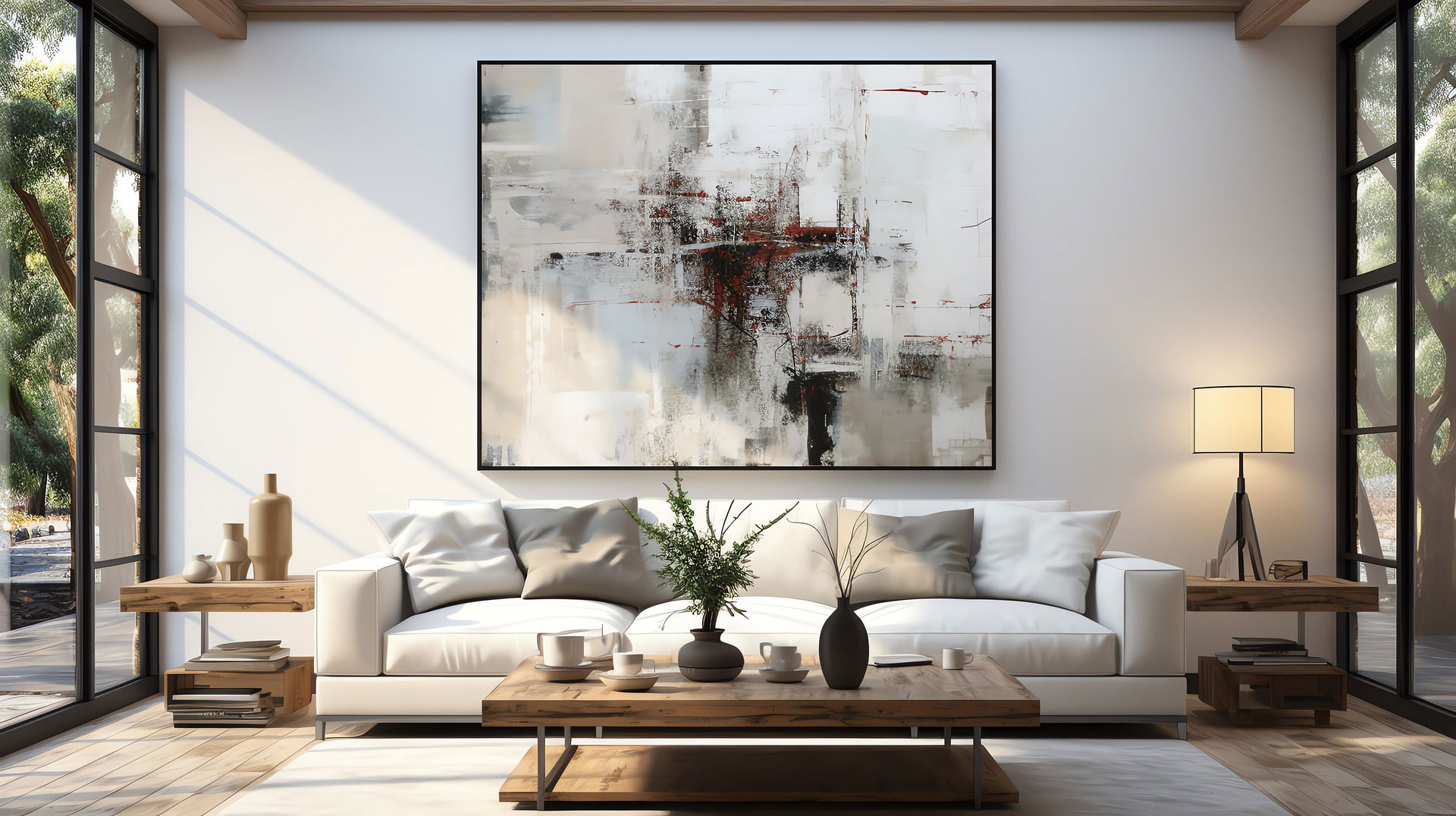 Stühle, Tische, Sofas