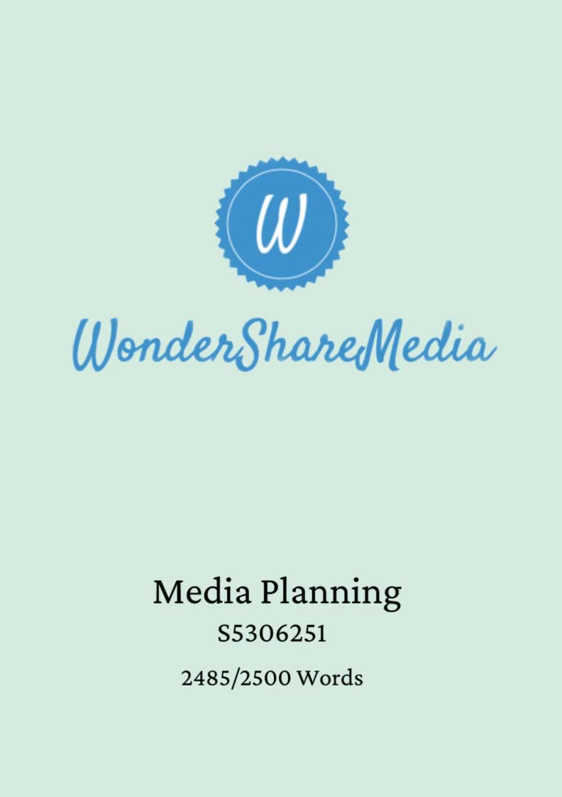 Media Planning Assignment