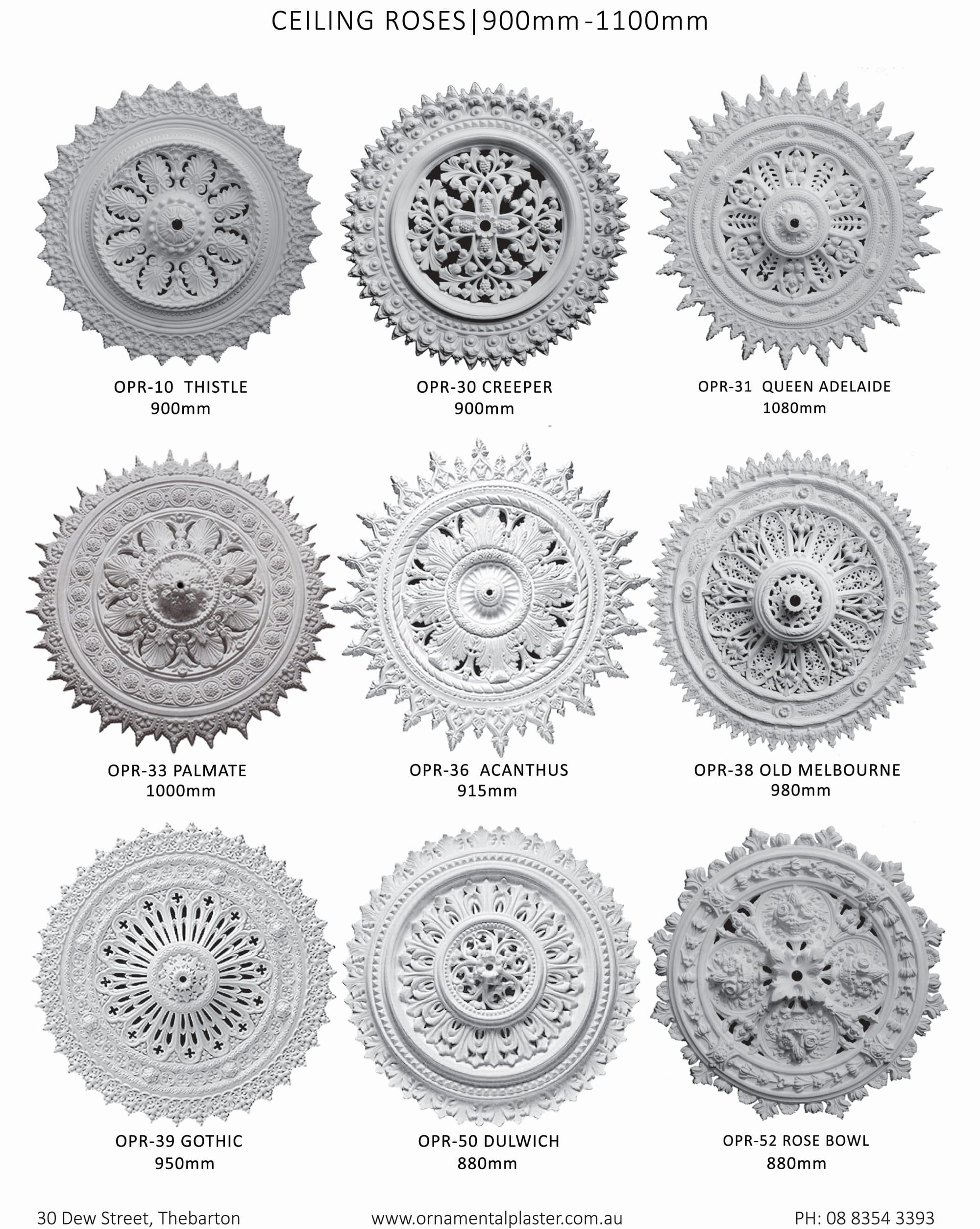 Ornamental Ceiling Roses
