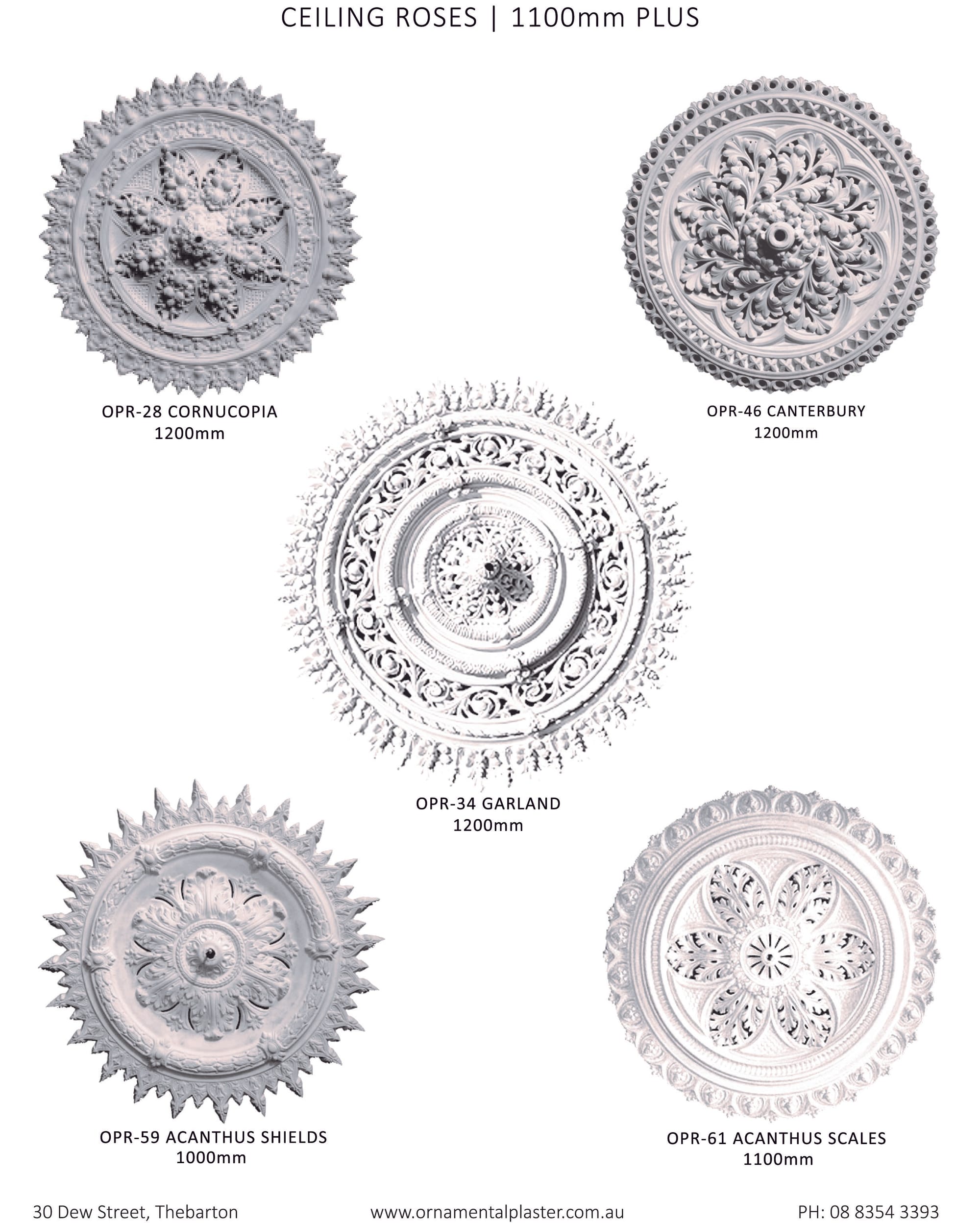 Ornamental Ceiling Roses