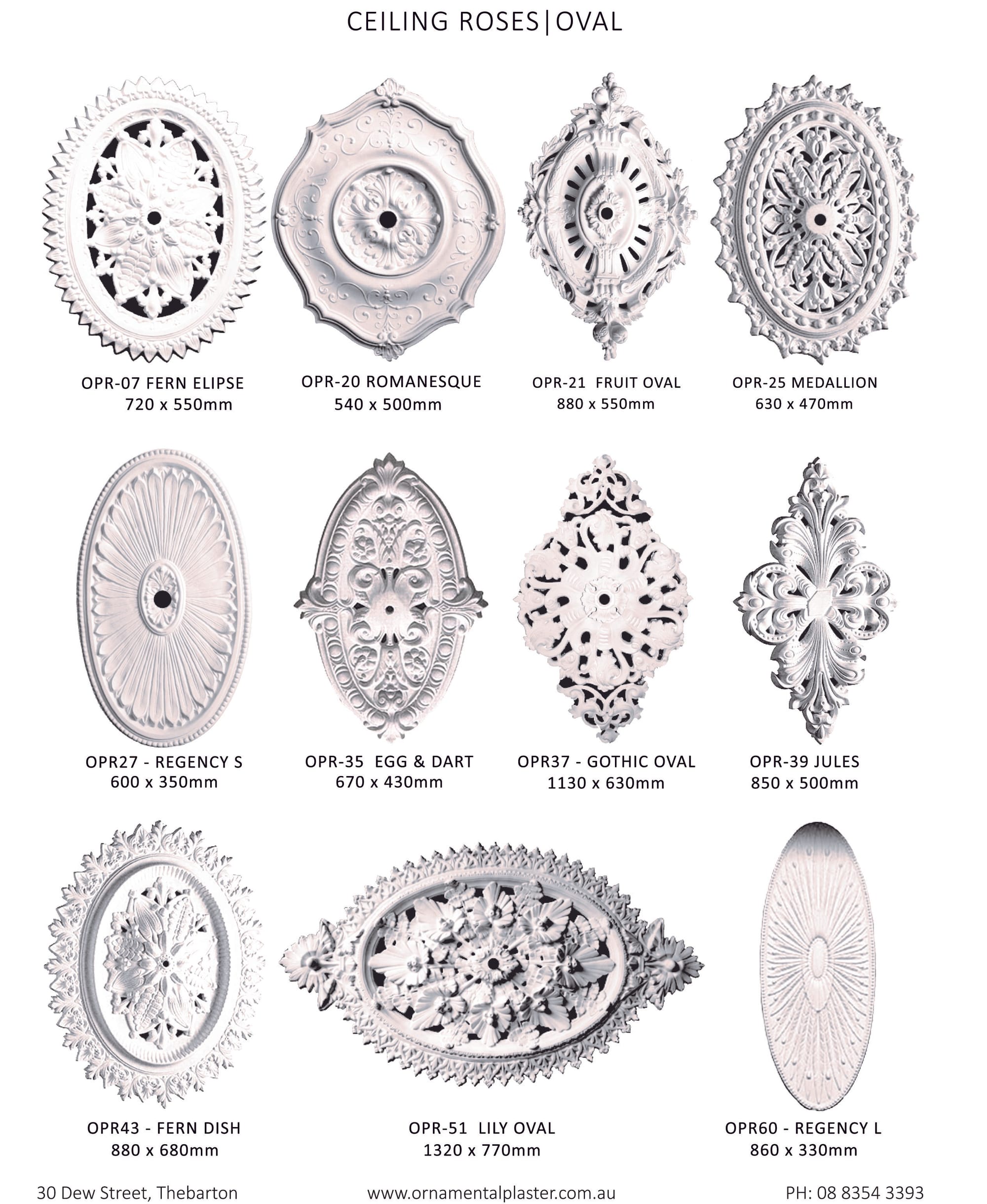 Ornamental Ceiling Roses