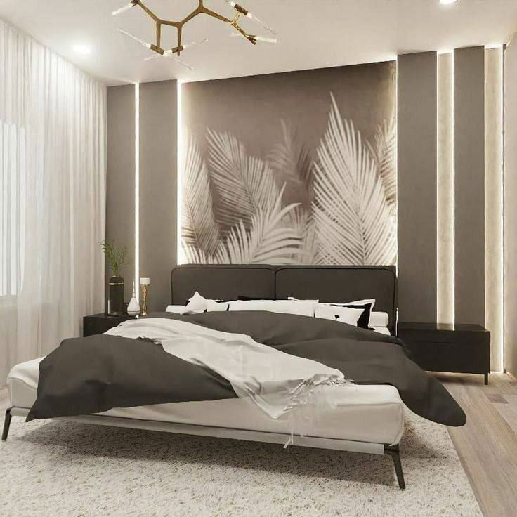 تصميم وافكار خلفيات سرير النوم