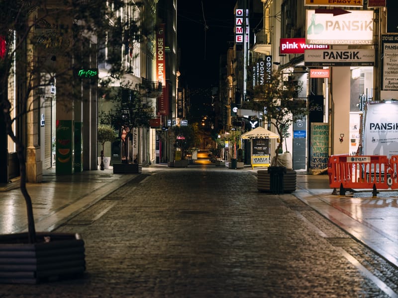 Athens as empty as never before... or after