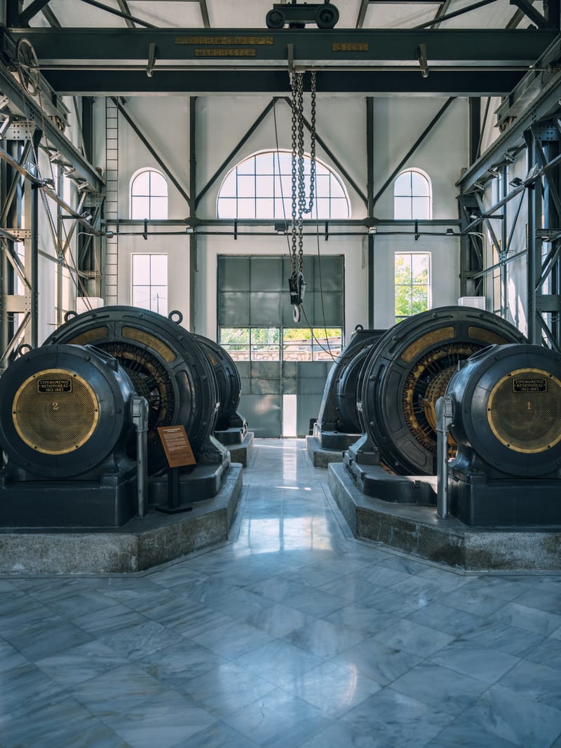 The beautiful abandoned factory that once powered Athens