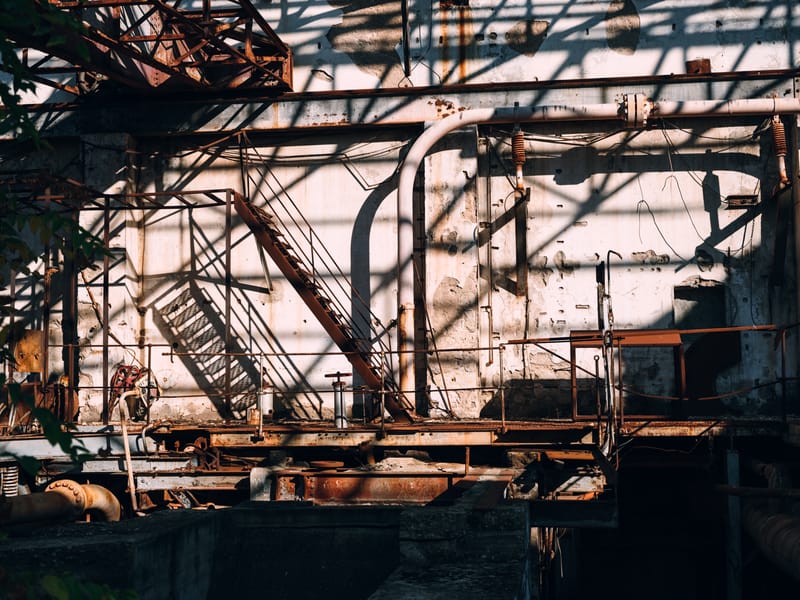 The beautiful abandoned factory that once powered Athens