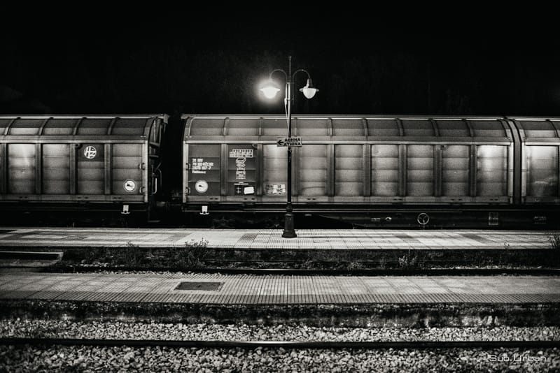 A photo story about a night train and its locomotive drivers