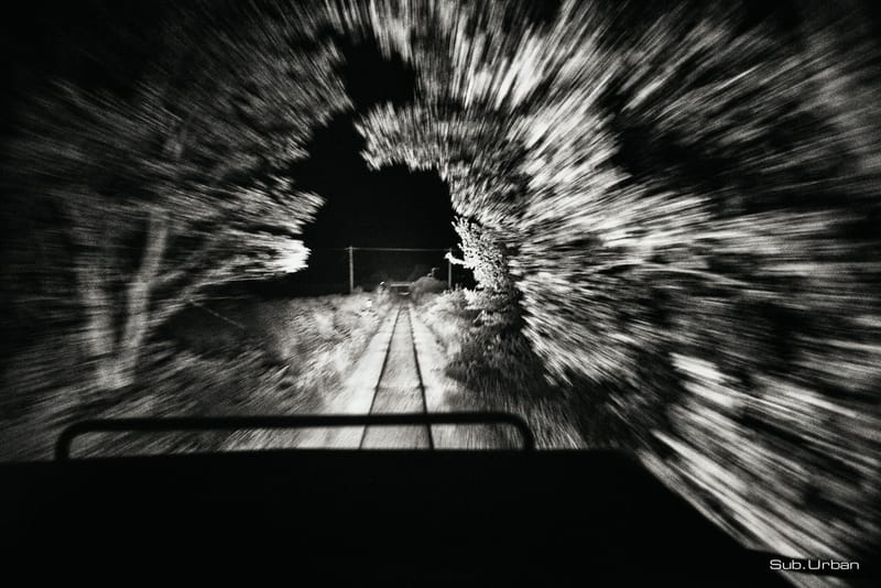 A photo story about a night train and its locomotive drivers