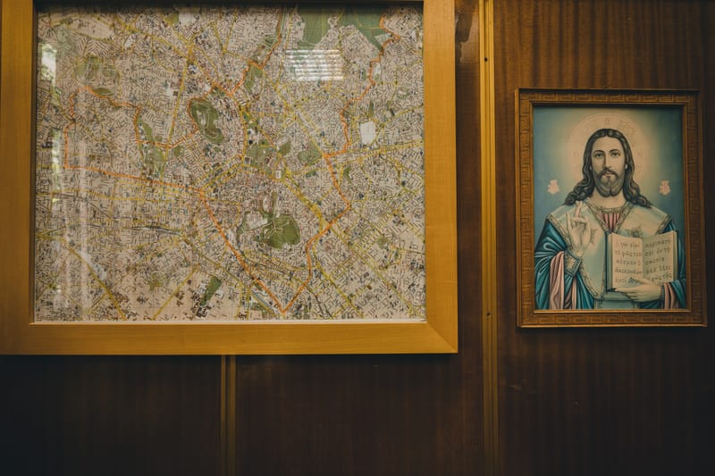 The oldest still active firefighting base in the city of Athens