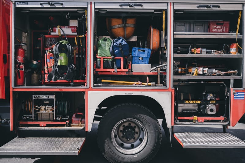The oldest still active firefighting base in the city of Athens