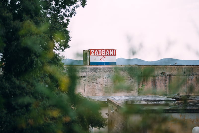 Early September in the bustling town of Zadar