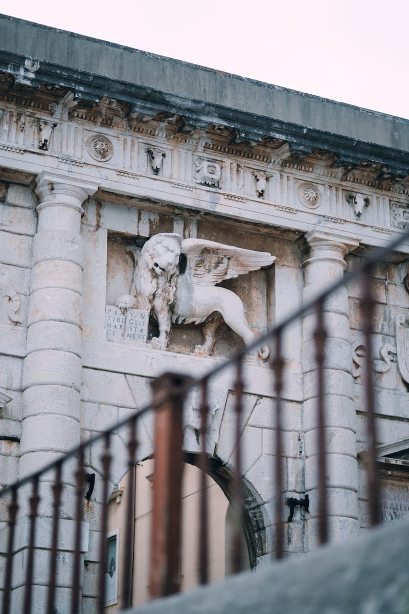 Early September in the bustling town of Zadar